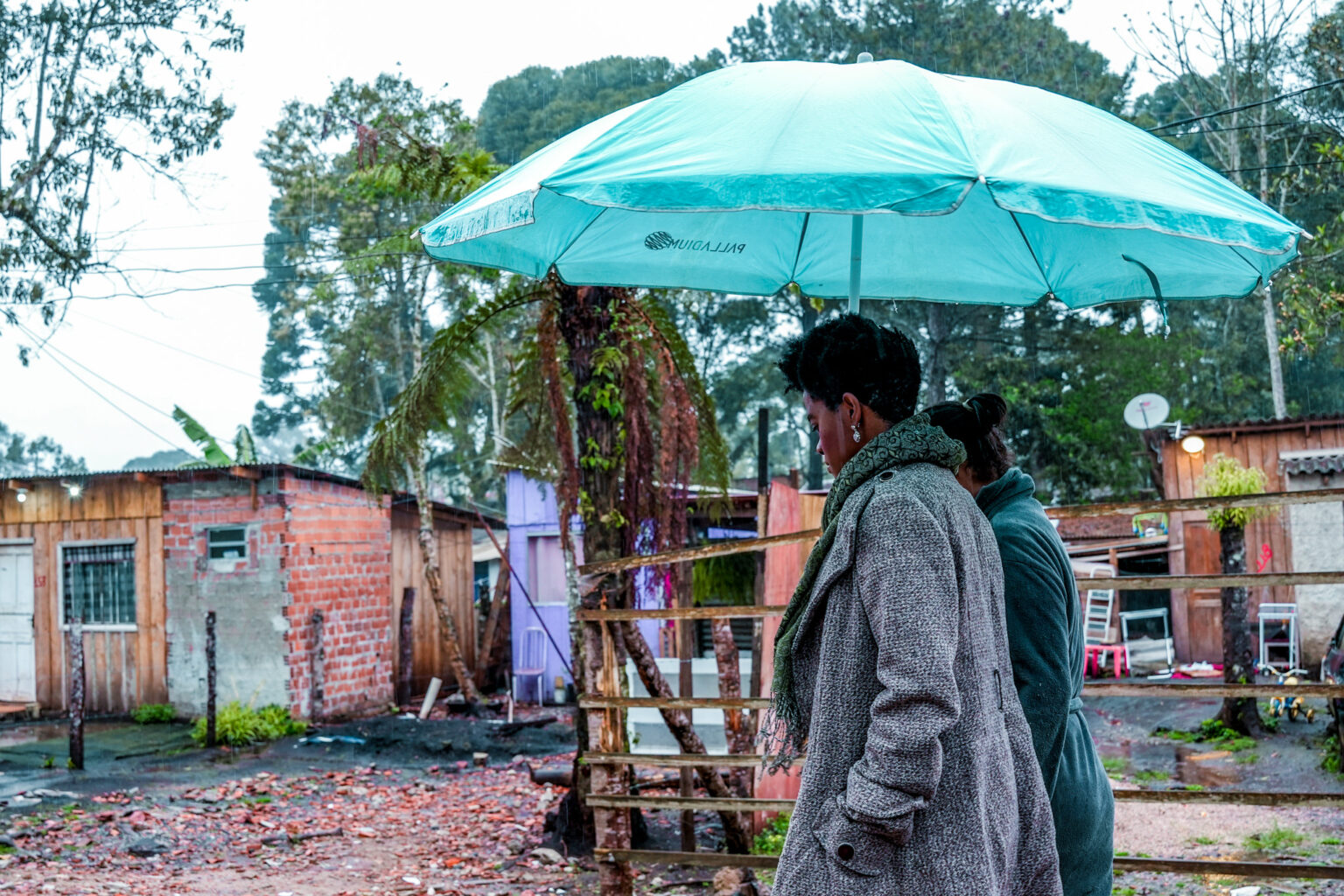 Visita a Comunidade Britanite, em Curitiba.