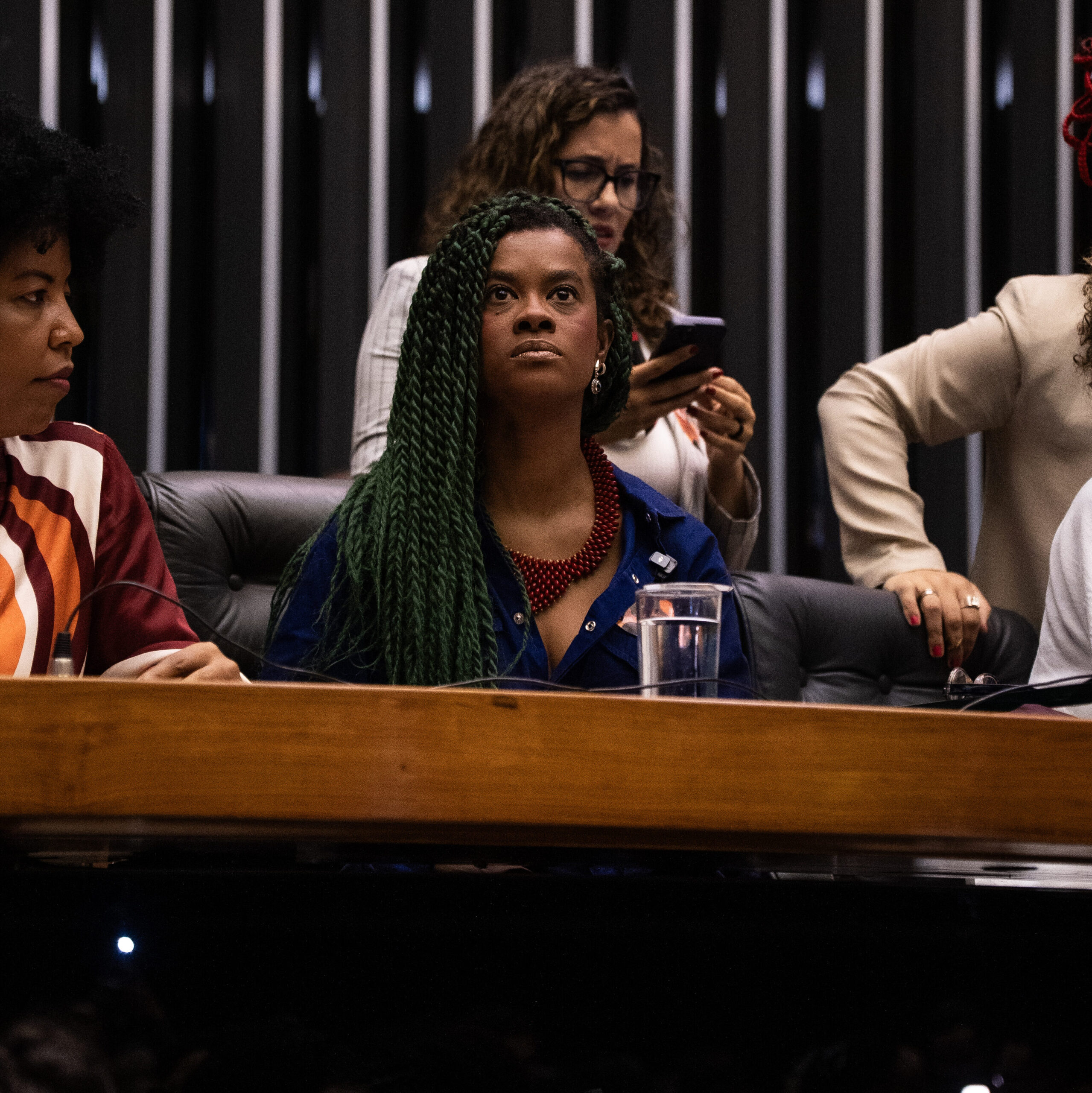 A Câmara dos Deputados realizou, nesta terça-feira (25), a Sessão Solene em homenagem à Marcha das Mulheres Negras 2025