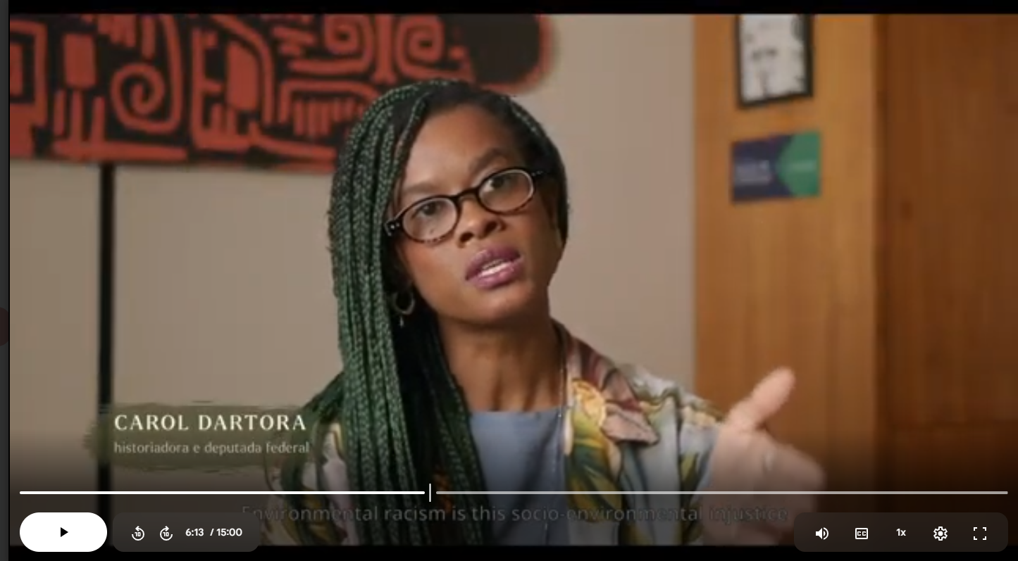 Deputada Carol Dartora participa de documentário sobre Amazônia